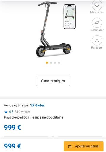 Trotinette electrique elits max yadea et d autre trotinette beschikbaar voor biedingen