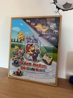 Poster + kader Super Mario Bros, Collections, Enlèvement, Comme neuf