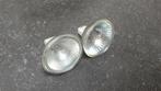 2 spots halogènes 12V 35W. Environ 5 cm de diamètre., Maison & Meubles, Enlèvement, Halogène