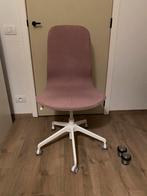 Roze bureaustoel op wielen Ikea, Huis en Inrichting, Ophalen, Zo goed als nieuw, Roze, Bureaustoel