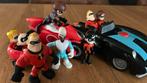 The Incredibles – actiefiguren + voertuigen (complete set), Ophalen of Verzenden, Gebruikt