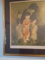 2 schilderijen / litho’s Martin Wallaert, Ophalen