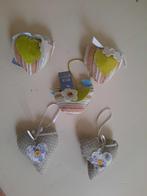 deco / set hangertjes in stof / Nieuw / 5 stuks, Ophalen, Nieuw