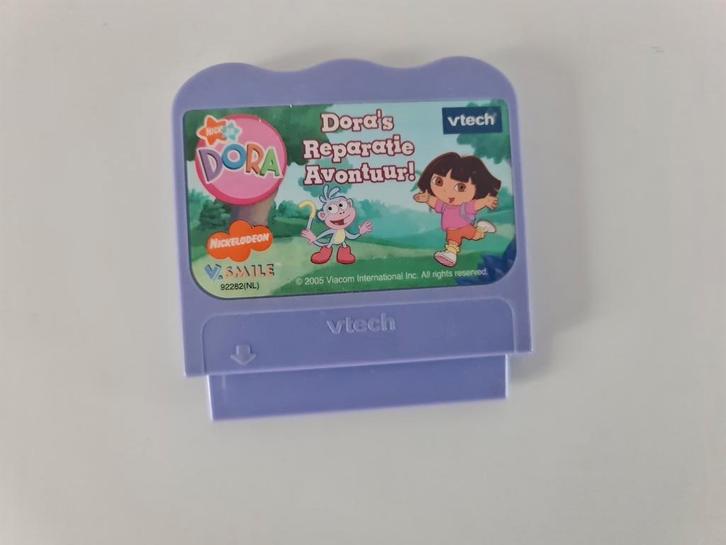V tech v.smile spel : dora's reparatie avontuur, Kinderen en Baby's, Speelgoed | Vtech, Zo goed als nieuw, Ophalen of Verzenden