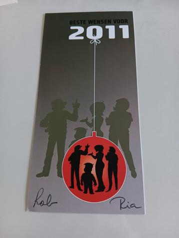 Kiekeboe wenskaartje 2011 beschikbaar voor biedingen