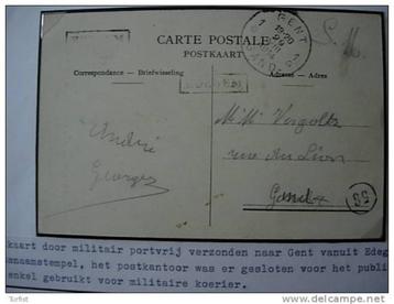SM CP Edegem > Gent 29/8/14 (PMB) Enkel voor Militaire Post beschikbaar voor biedingen