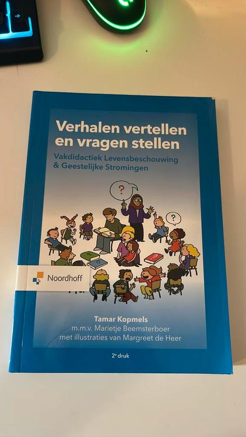 Tamar Kopmels - Verhalen vertellen en vragen stellen, Boeken, Schoolboeken, Zo goed als nieuw, Nederlands, Ophalen of Verzenden