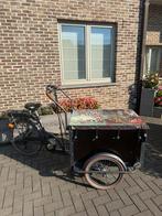 Retro bakfiets, Fietsen en Brommers, Ophalen, Zo goed als nieuw, Elektrisch
