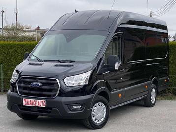 Ford Transit 2.0 TDCi 130 Cv L4 Extra Long - 1e Main - TVAC, Auto's, Stof, Gebruikt, Euro 6, 4 cilinders