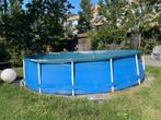 piscine intex avec divers accessoires, Jardin & Terrasse, Comme neuf, 300 cm ou plus, Rond, Enlèvement ou Envoi