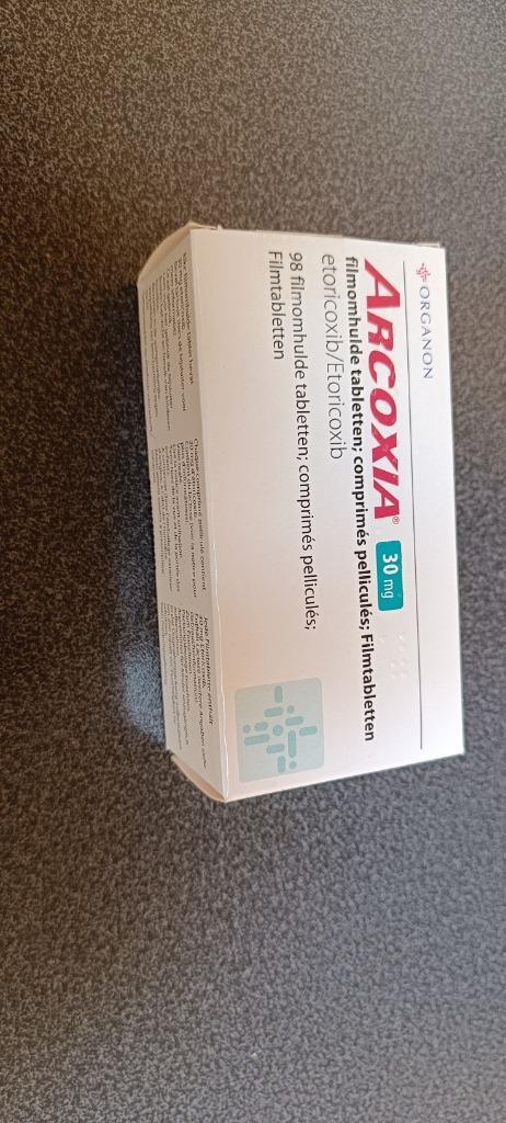 Arcoxia 30mg 98 tabletten doos, Diversen, Verpleegmiddelen, Zo goed als nieuw, Ophalen