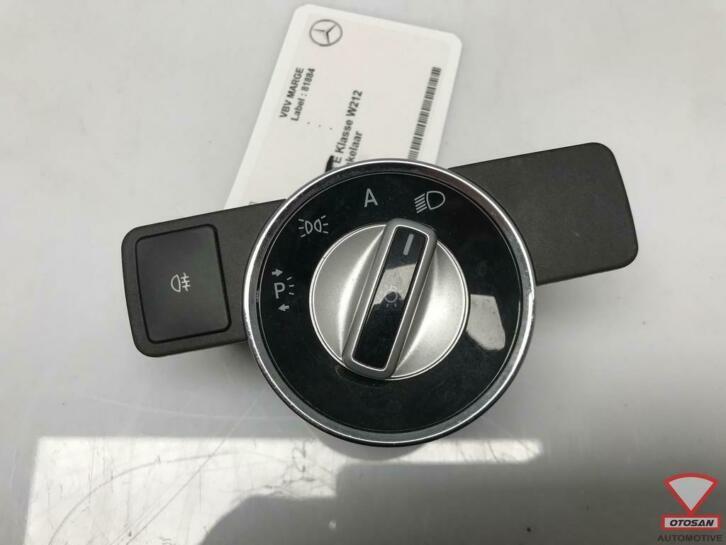 mercedes e klasse w212 lichtschakelaar aut., Auto-onderdelen, Dashboard en Schakelaars, Mercedes-Benz, Gebruikt