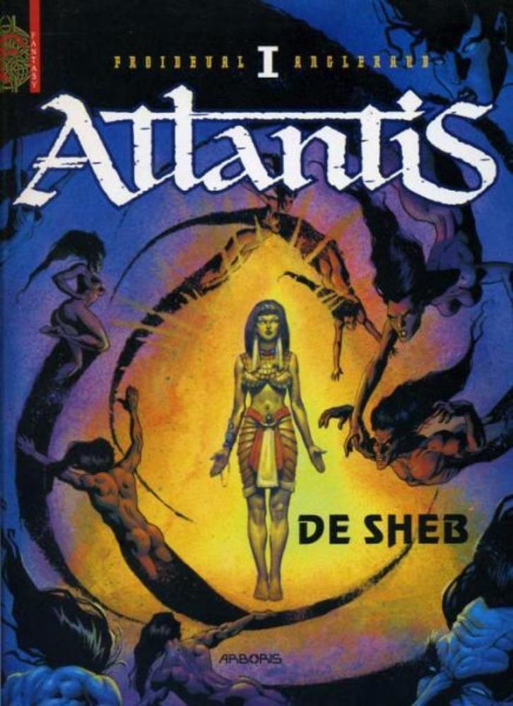 Atlantis 1, 3, 4 (Angleraud/Froideval), Boeken, Stripverhalen, Gelezen, Ophalen of Verzenden