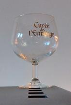 Verres à bière Cuvée de l'Ermitage 4 pièces, Enlèvement, Comme neuf, Verre à bière