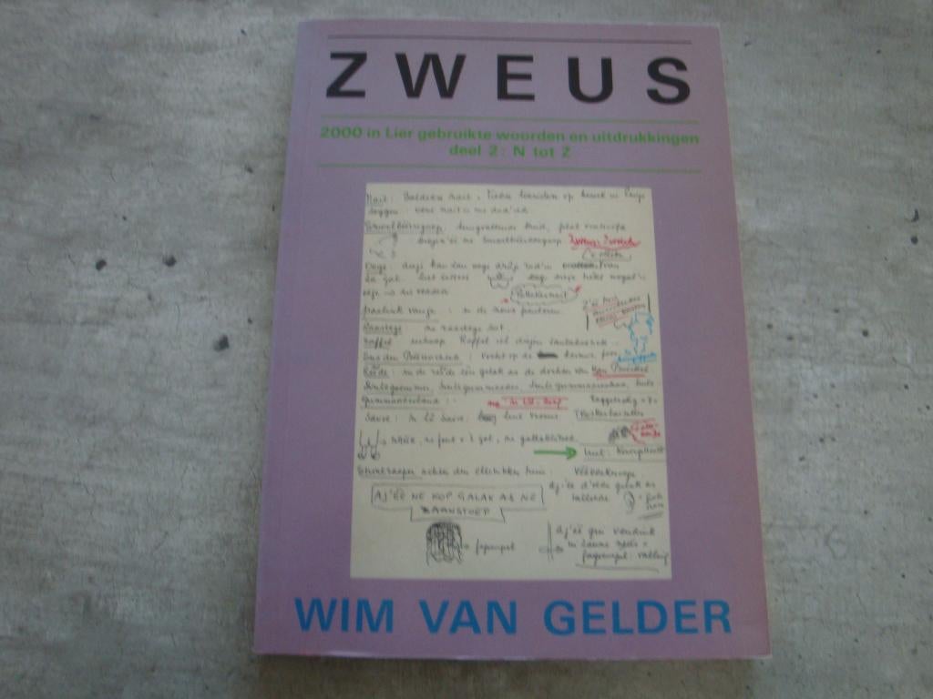 ZWEUS - WIM VAN GELDER - GESIGNEERD !, Boeken, Geschiedenis | Stad en Regio, Ophalen of Verzenden, Gelezen