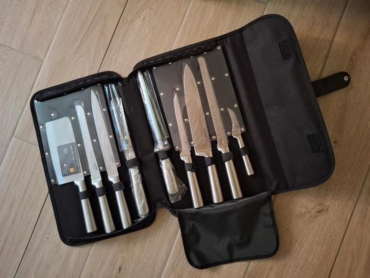 9-delige messenset Masterline exclusive edelstahl, Maison & Meubles, Cuisine | Couverts, Enlèvement