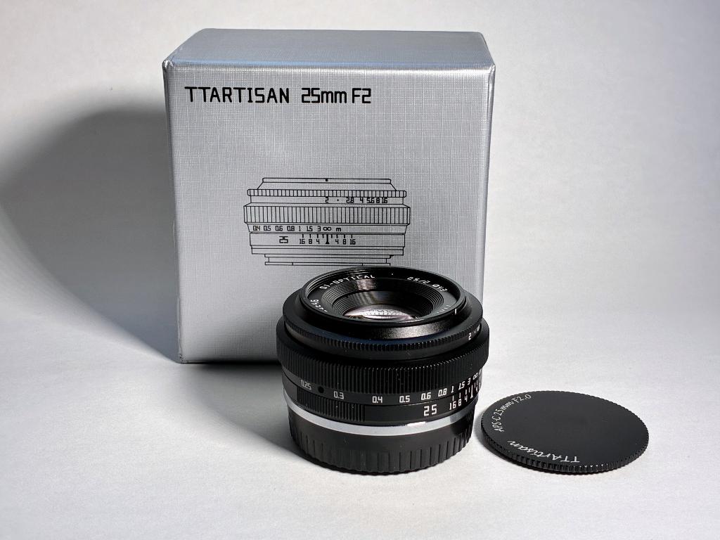 TTArtisan 25 mm F2 pour Fujifilm X (Nouveau), TV, Hi-fi & Vidéo, Enlèvement ou Envoi, Neuf, Lentille standard