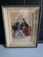 La mode illustré. 3D modeprent. 19de eeuw, Antiek en Kunst, Kunst | Schilderijen | Klassiek, Ophalen of Verzenden
