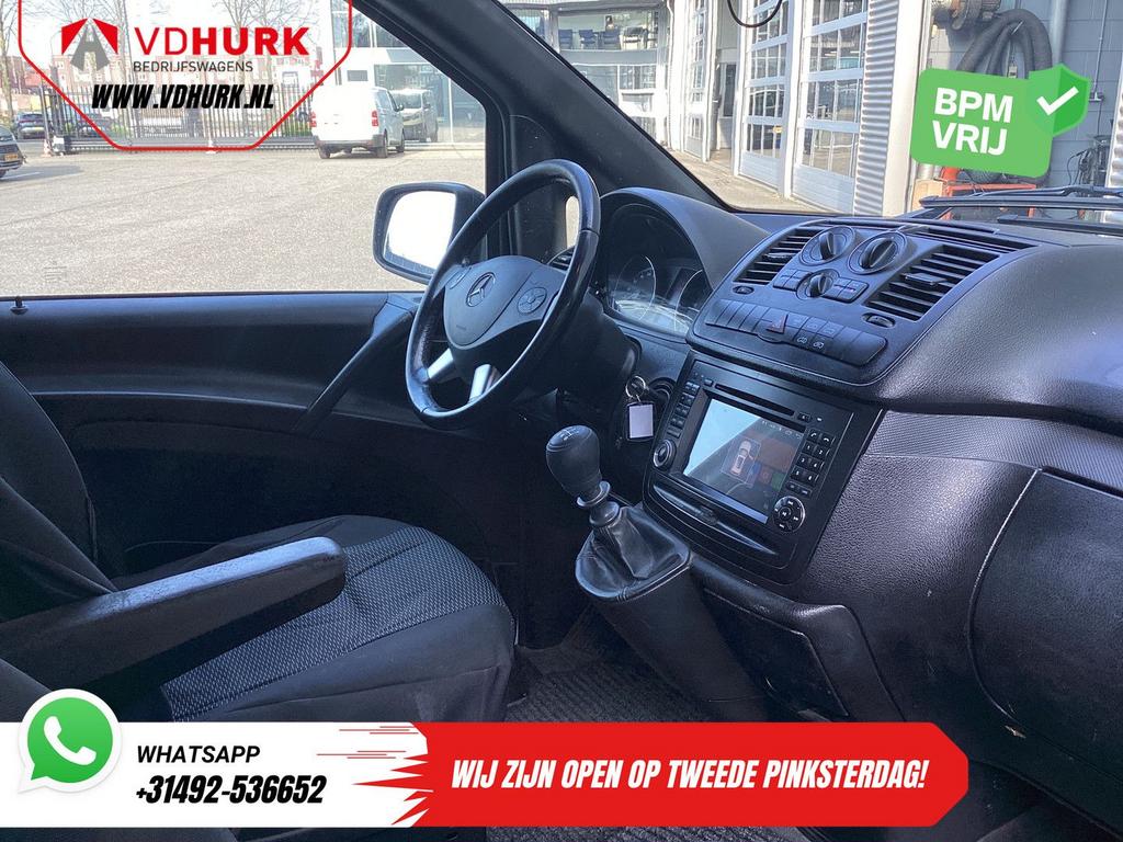 Mercedes-Benz Vito 113 CDI L3 EXPORT 2x Schuifdeur/ Airco/ C, Auto's, Bestelwagens en Lichte vracht, Wit, Mercedes-Benz, Bedrijf