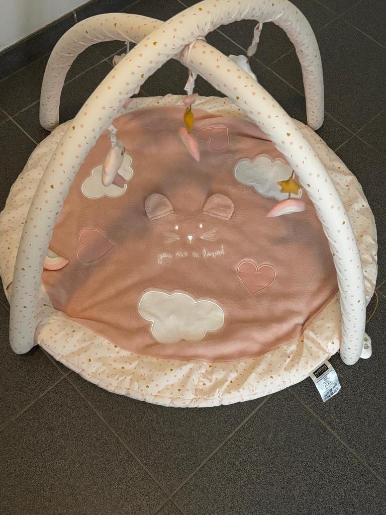 Speelboog/mat maison du monde. 1-3 maand, Kinderen en Baby's, Ophalen, Zo goed als nieuw