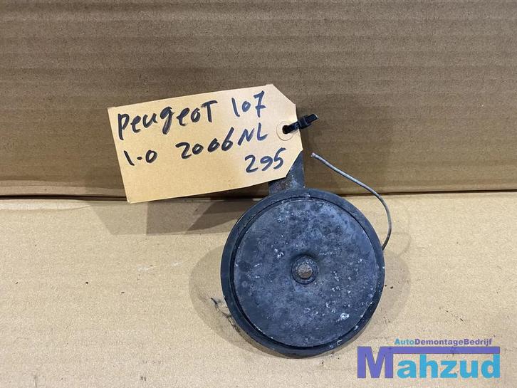 PEUGEOT 107 AYGO C1 toeter claxon 05-14, Auto-onderdelen, Elektronica en Kabels, Peugeot, Gebruikt