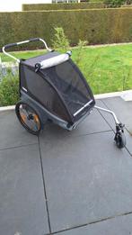 Fietskar thule coaster xt voor 2 kinderen, Vélos & Vélomoteurs, 40 à 60 kg, Pliable, Enlèvement, Utilisé