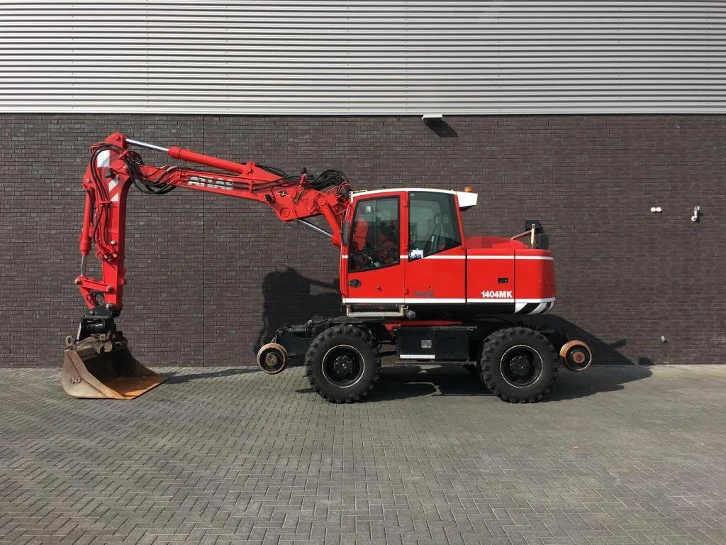 Terex TW 160 SR RAILWAY EXAVATOR (bj 2008), Graafmachine