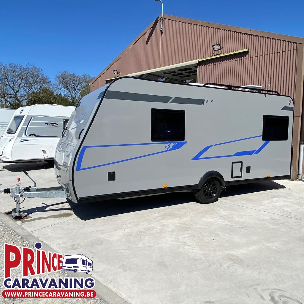 Caravelair Sport Line 480 CP 2024 - Prince Caravaning, Caravanes & Camping, Caravanes, Jusqu'à 4, 6 à 7 mètres, Entreprise, Lit fixe