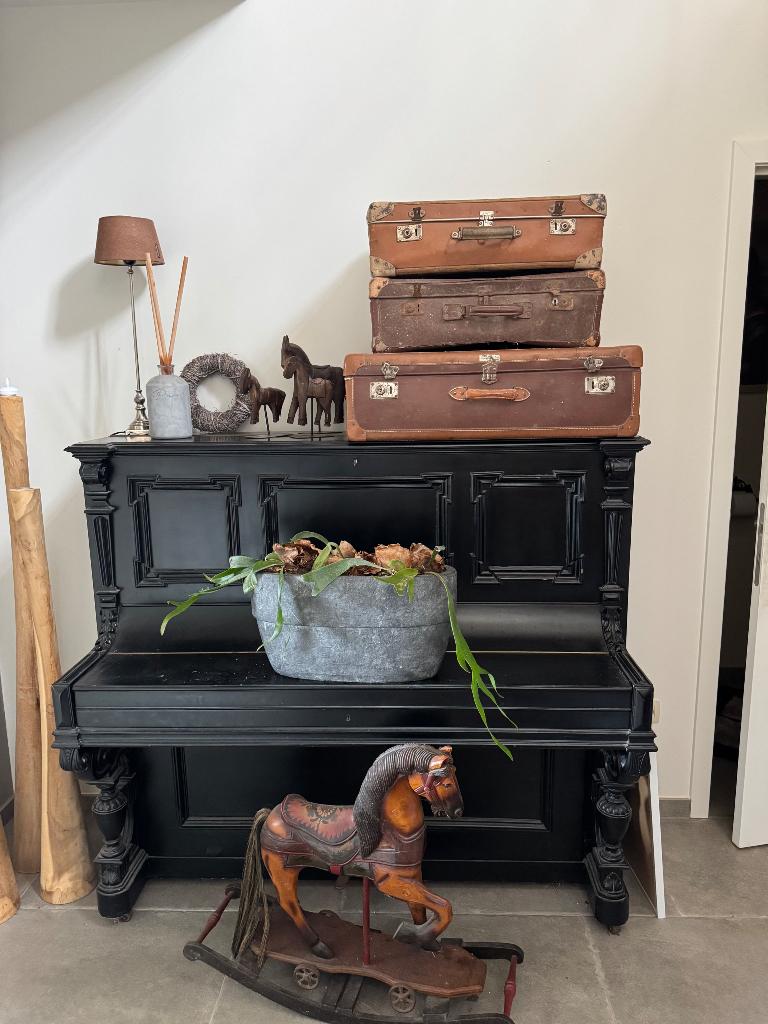 Brocante sier koffers, Antiek en Kunst, Ophalen of Verzenden