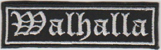 Walhalla stoffen opstrijk patch embleem, Motoren, Accessoires | Overige, Nieuw, Verzenden