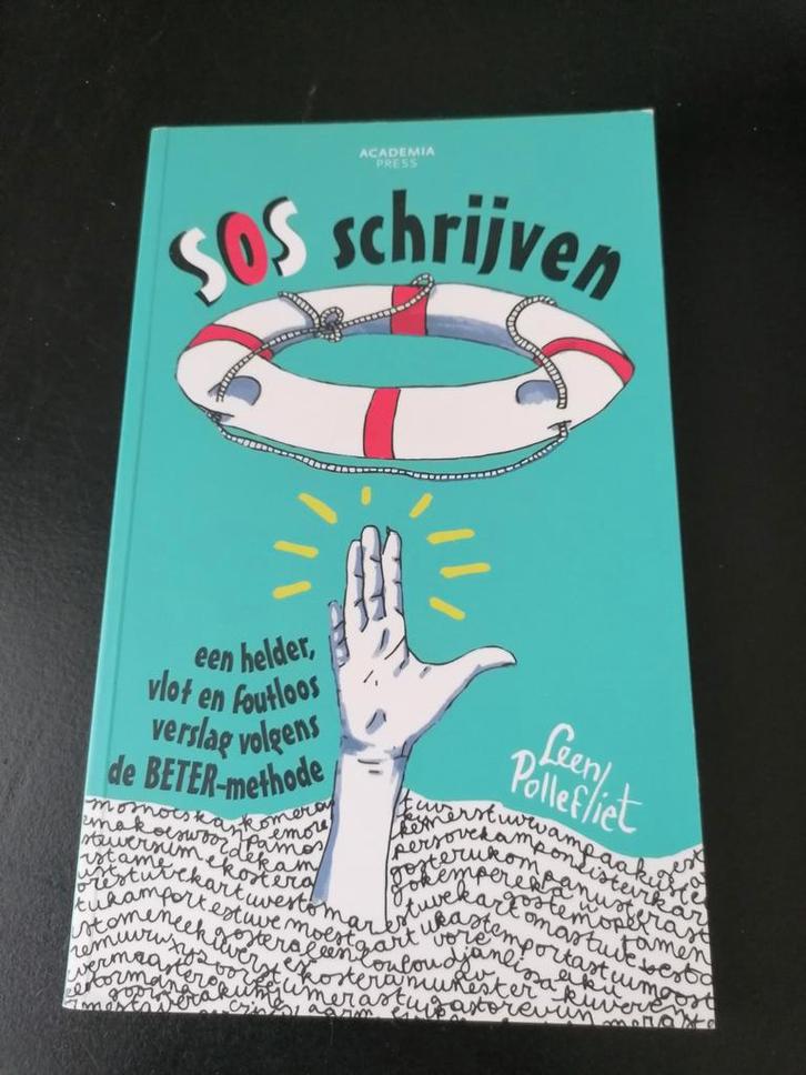 Leen Pollefliet - SOS schrijven, Livres, Livres scolaires, Néerlandais, Enlèvement