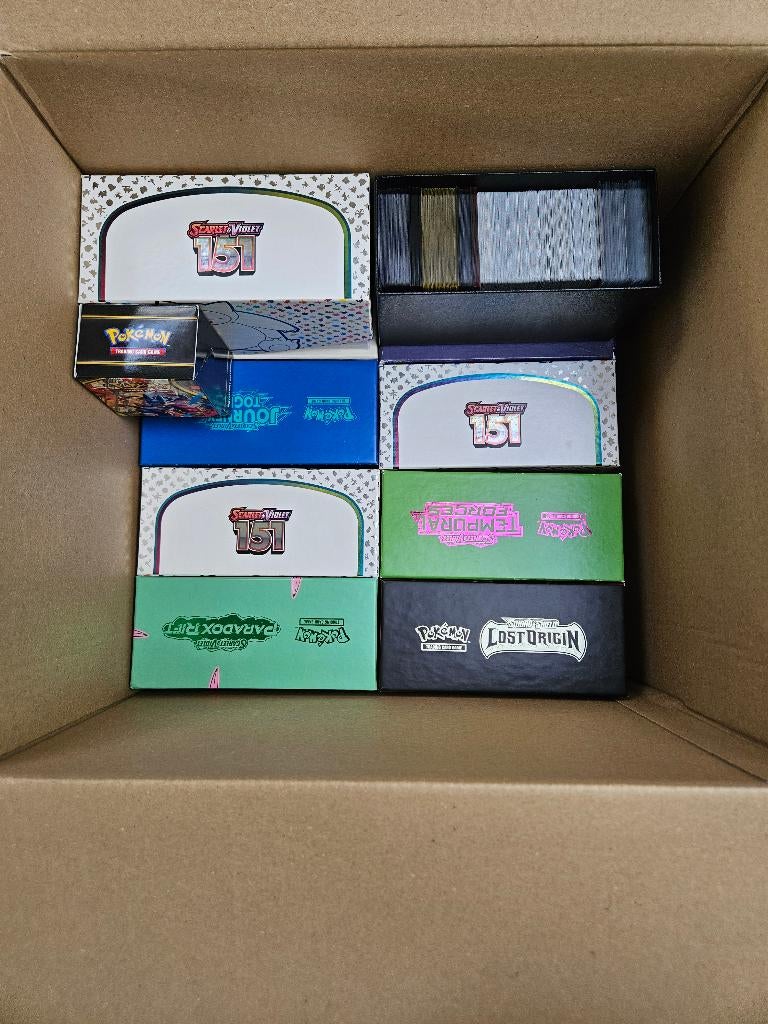 Pokemon kaarten collectie 5000 kaarten, Ophalen, Zo goed als nieuw, Losse kaart