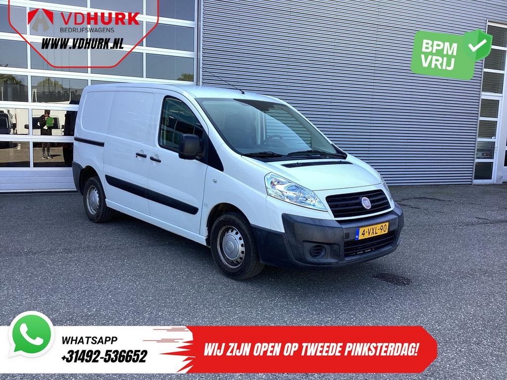 Fiat Scudo 1.6 MJ 90 pk EXPORT NL Auto/ Trekhaak/ PDC/ 3 Per, Autos, Camionnettes & Utilitaires, Achat, Entreprise, Diesel, Capteur de stationnement