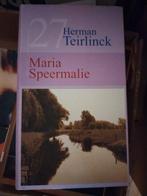 Teirlinck, Maria Speermalie, Ophalen