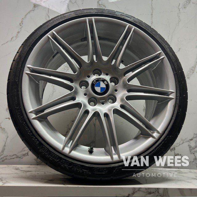 Bmw 3-Serie E90 E91 E92 E93 225/40/19 INCH STYLING 225 M Bre, Gebruikt, -, -, Banden en Velgen