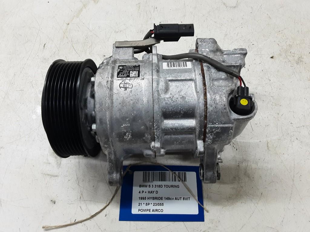 COMPRESSEUR CLIMATISATION 3 serie Touring (G21) (794880502), Mevr. I. Hauben, Utilisé, BMW, Rue de l'Espoir 34 34
4030  GRIVEGNÉE, BE