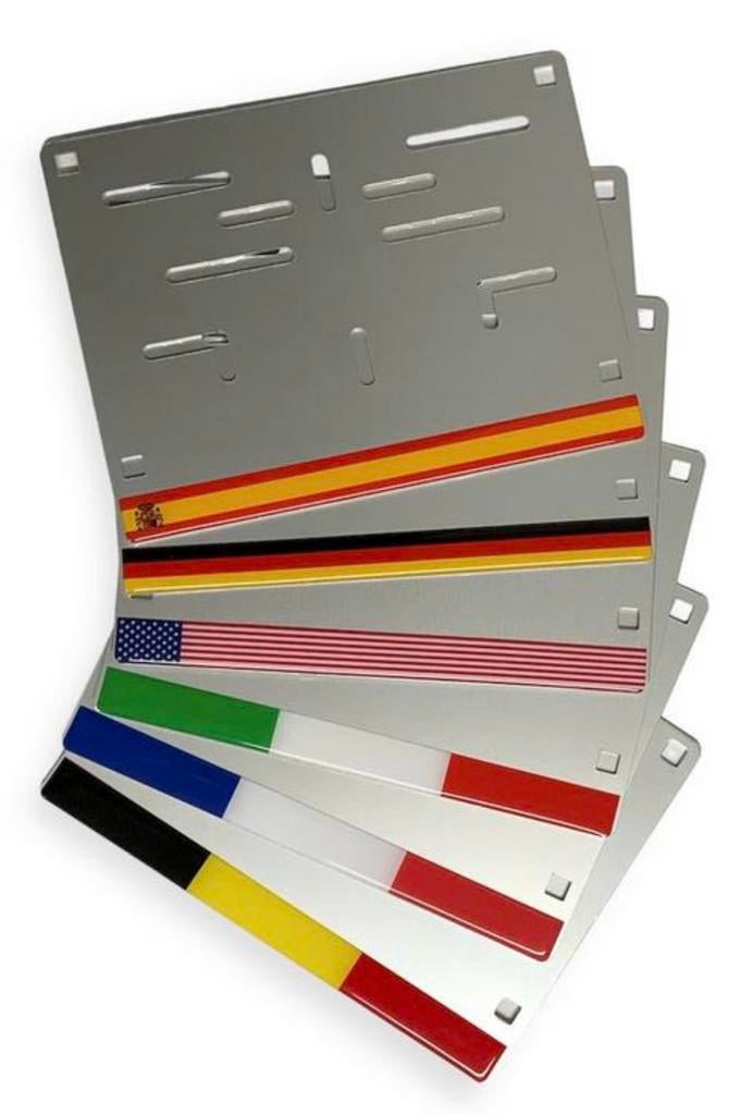 Porte-plaque immatriculation 21x14 cm, Motos, Accessoires | Autre, Neuf, Enlèvement ou Envoi