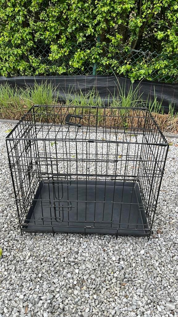 Banc, niche pour chien, noir, taille S, Animaux & Accessoires, Maisons pour chiens, Comme neuf, Niche à chien, Moins de 65 cm