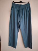 Mooie zomerbroek dames maat XXL, Taille 46/48 (XL) ou plus grande, Enlèvement ou Envoi, Longs, Bleu