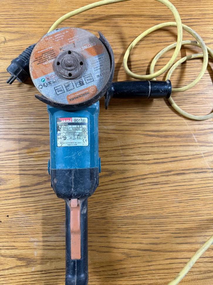 Makita slijpschijf, Doe-het-zelf en Bouw, Schaafmachines, Gebruikt, Ophalen