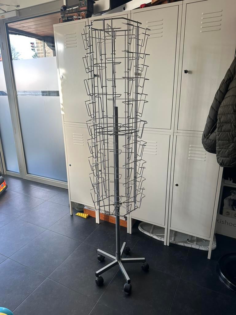 Porte-cartes à roulettes argenté comme neuf, Enlèvement