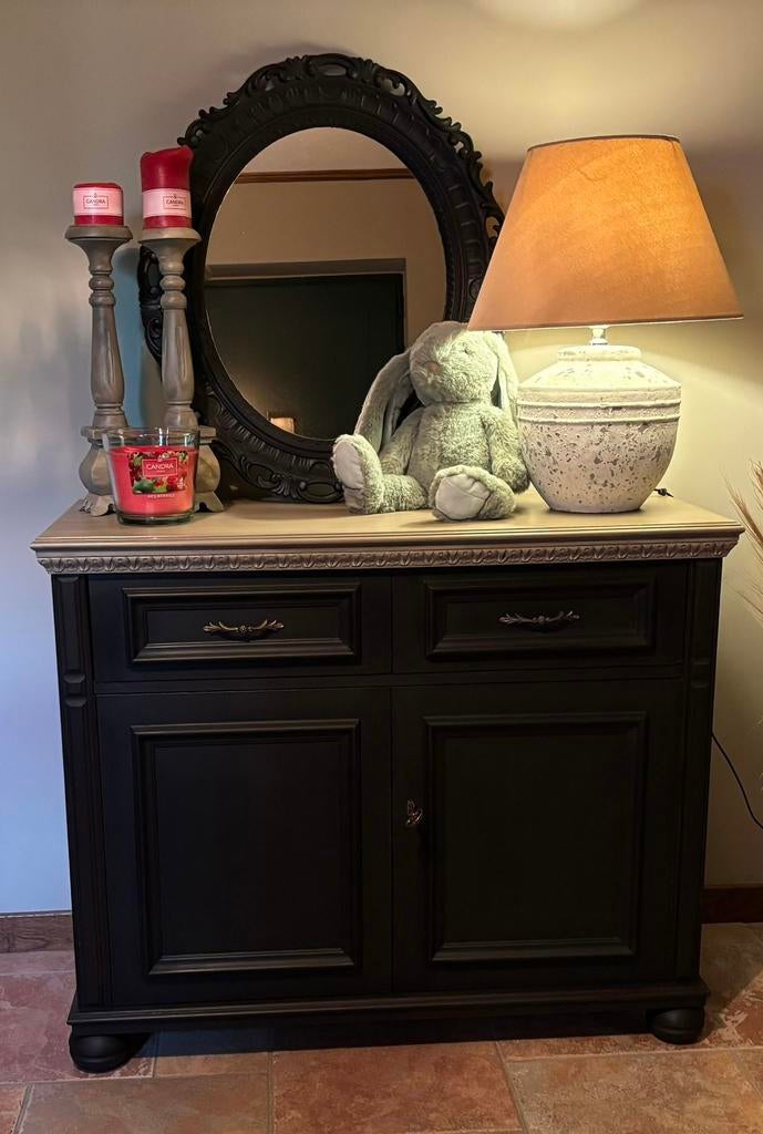 Stijlvol klassiek dressoir, Huis en Inrichting, Kasten | Dressoirs, Zo goed als nieuw, 50 tot 100 cm, 25 tot 50 cm, Met lade(s)