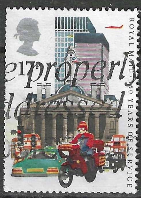 Groot-Brittannie 1985 - Yvert 1186 - Britse Postdienst  (ST), Postzegels en Munten, Postzegels | Europa | UK, Gestempeld, Verzenden