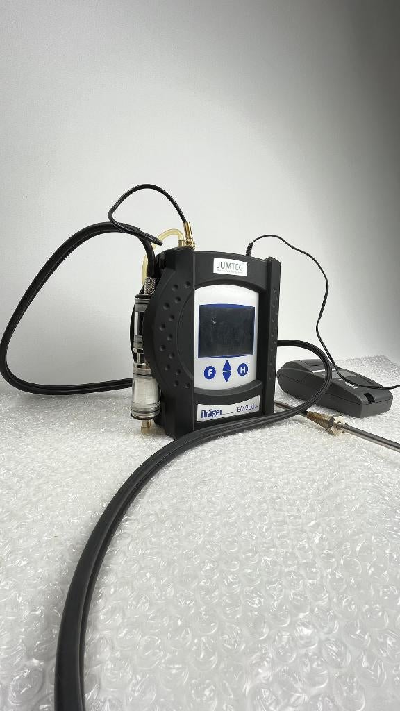 Instrument de mesure multigaz Dräger Jumtec EM200+ - etui, Bricolage & Construction, Instruments de mesure, Utilisé, Accessoires