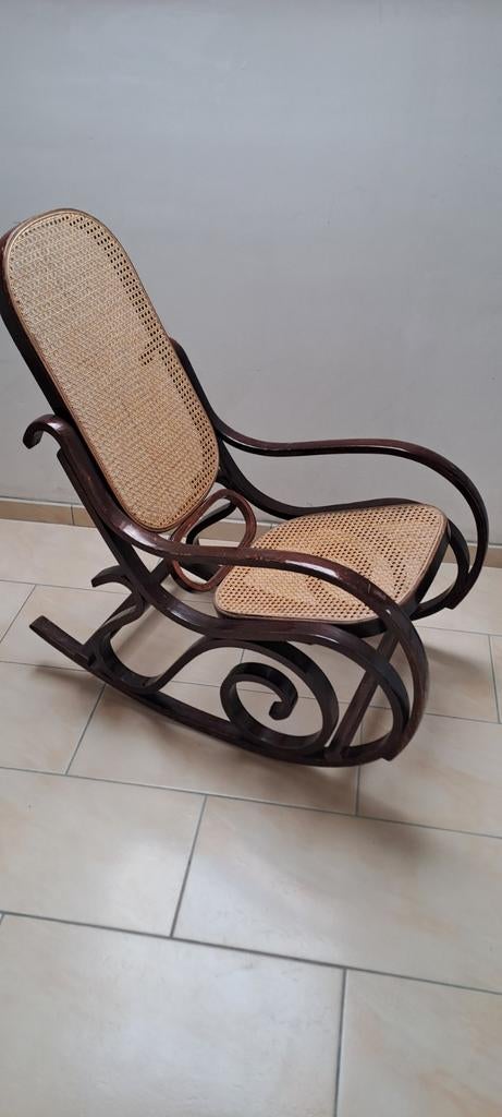 Chaise à bascule type rocking chair, Antiquités & Art, Enlèvement