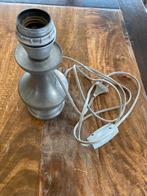 Tafellamp 94% zuiver tin en loodvrij., Huis en Inrichting, Lampen | Tafellampen, Ophalen, Zo goed als nieuw, Minder dan 50 cm