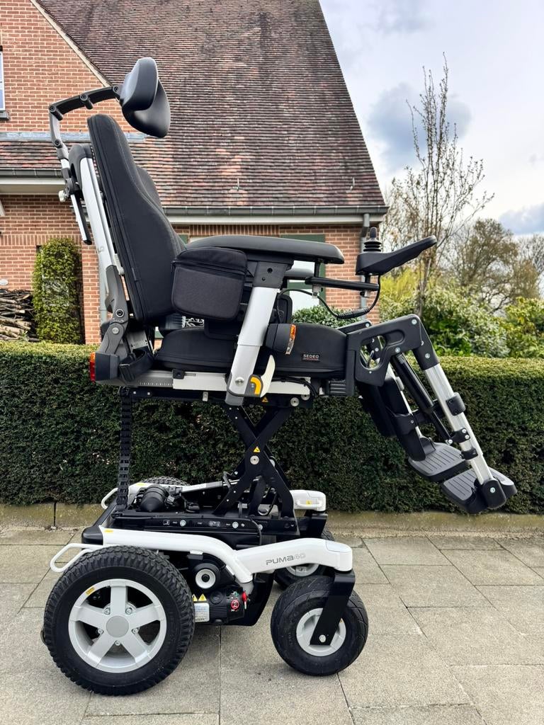 Quickie puma 40 electrische rolstoel invalide rolwagen top, Diversen, Rolstoelen, Ophalen of Verzenden, Inklapbaar, Nieuw, Elektrische rolstoel
