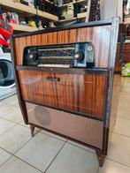 Meuble radio vintage avec tourne-disque – style années 50, Enlèvement
