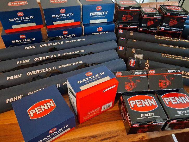 PENN Molens/Reishengels...diverse modellen/types...Nieuw!, Watersport en Boten, Hengelsport | Zeevissen, Nieuw, Molen, Ophalen of Verzenden