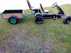 Stoere gocart, duozit , vrijloop, kiepkar., Kinderen en Baby's, Speelgoed | Buiten | Skelters, Ophalen, Gebruikt, Vrijloopautomaat